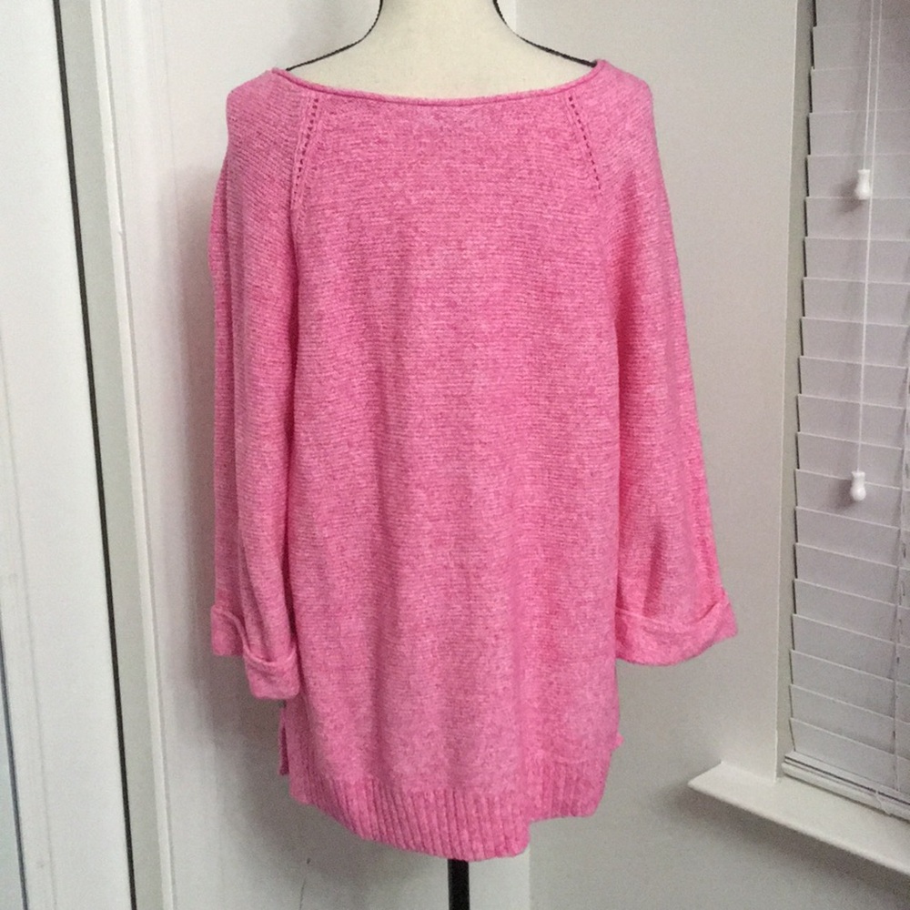 Talbots pink sweater - Picture 6 of 8